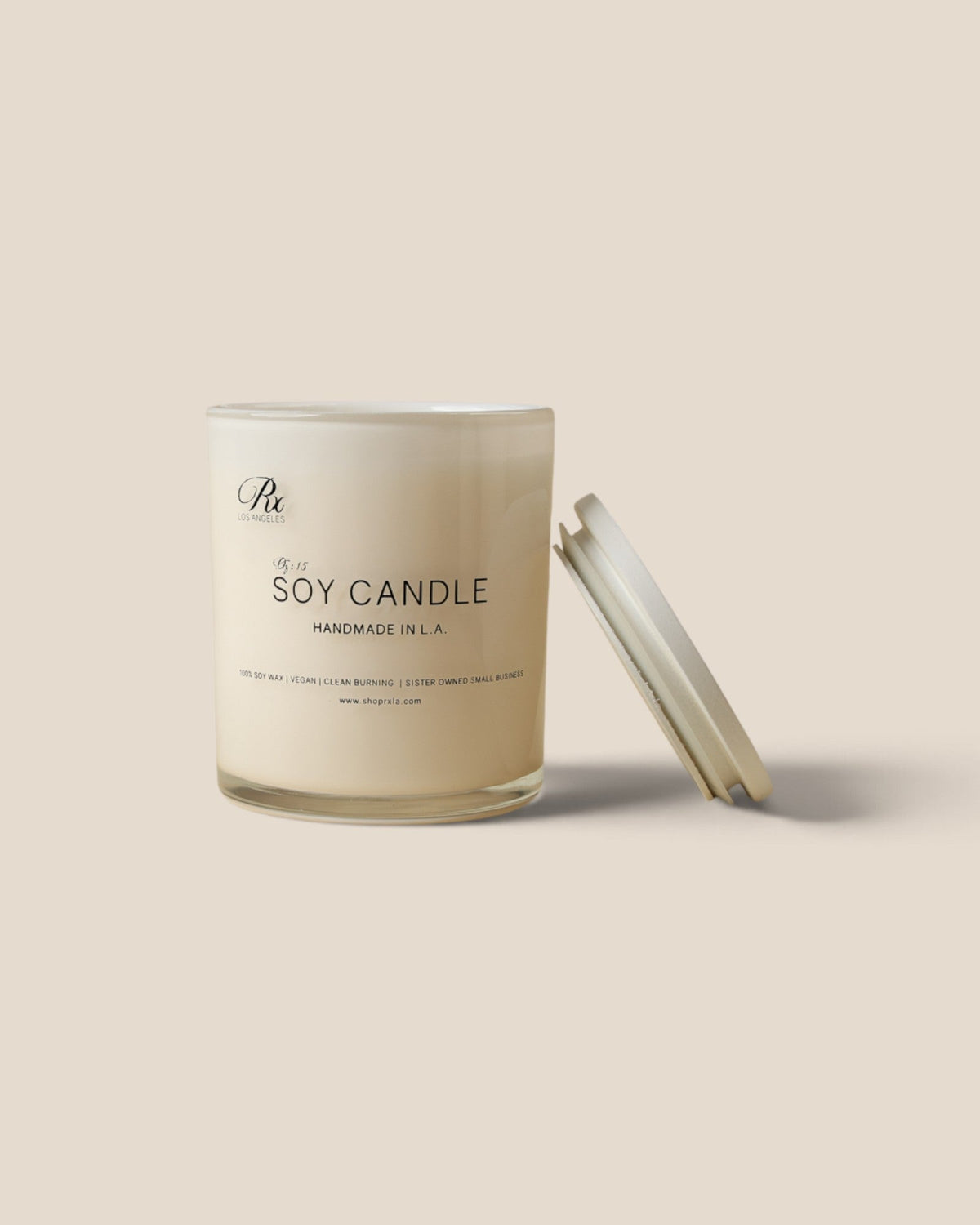 White Tea Soy Candle – 100% Soy Wax
