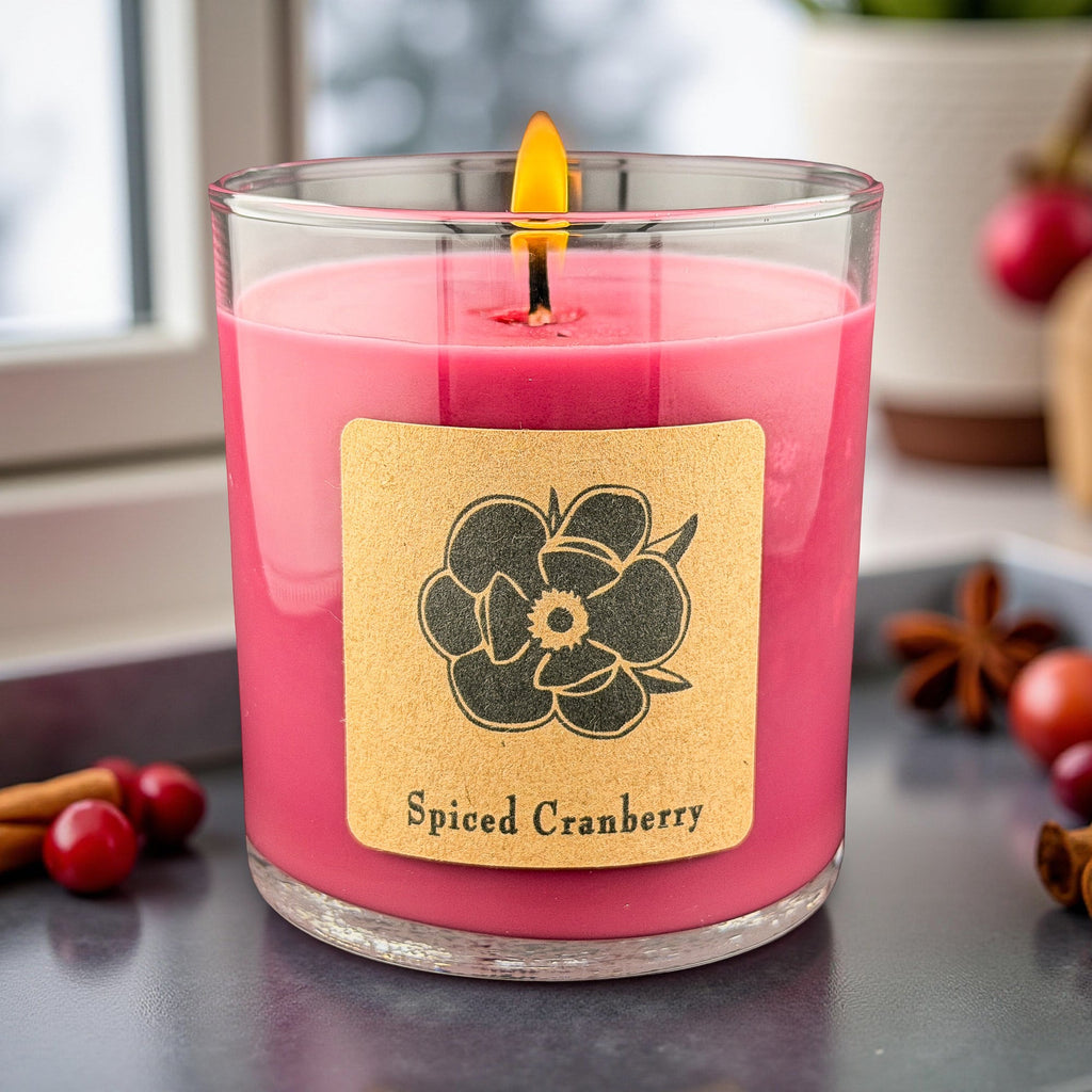Spiced Cranberry Soy Candle – 10 oz