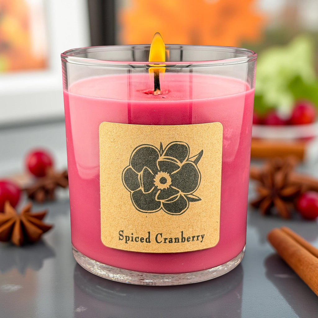 Spiced Cranberry Soy Candle – 10 oz