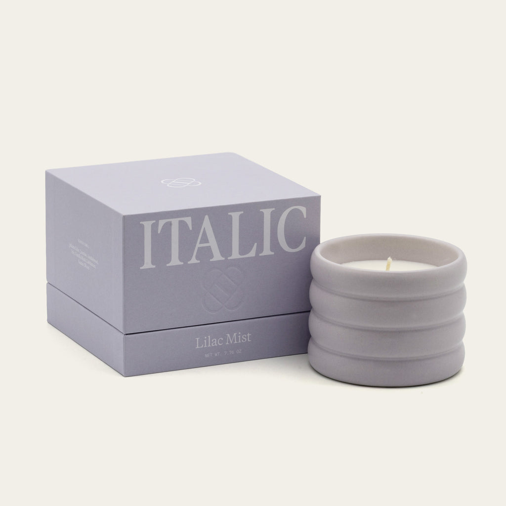 Ceramic Soy Wax Candle – Vegan Candle in Reusable Ceramic Vessel