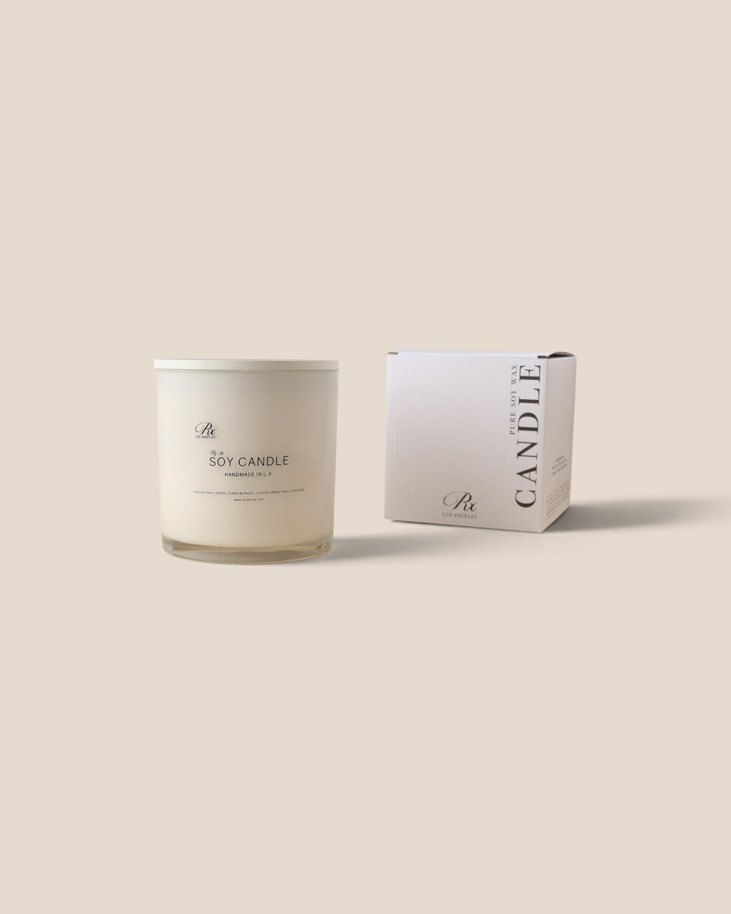 White Tea Soy Candle – 100% Soy Wax