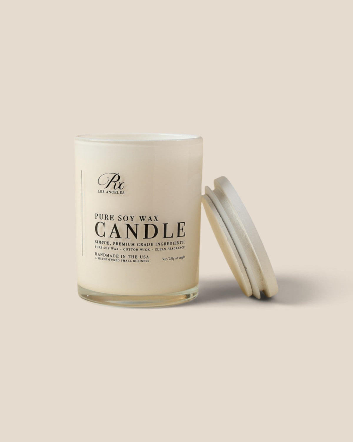 White Tea Soy Candle – 100% Soy Wax