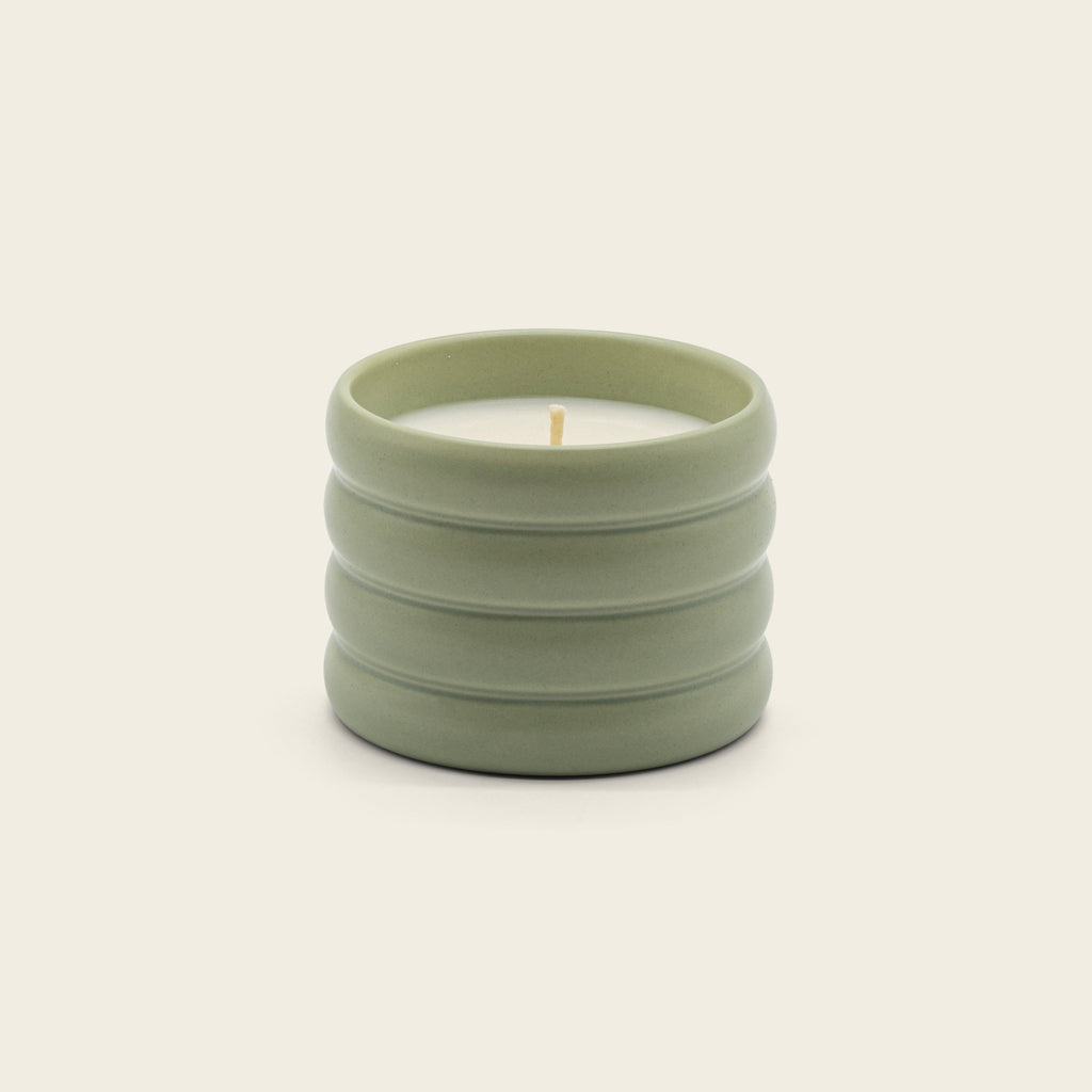 Ceramic Soy Wax Candle – Vegan Candle in Reusable Ceramic Vessel