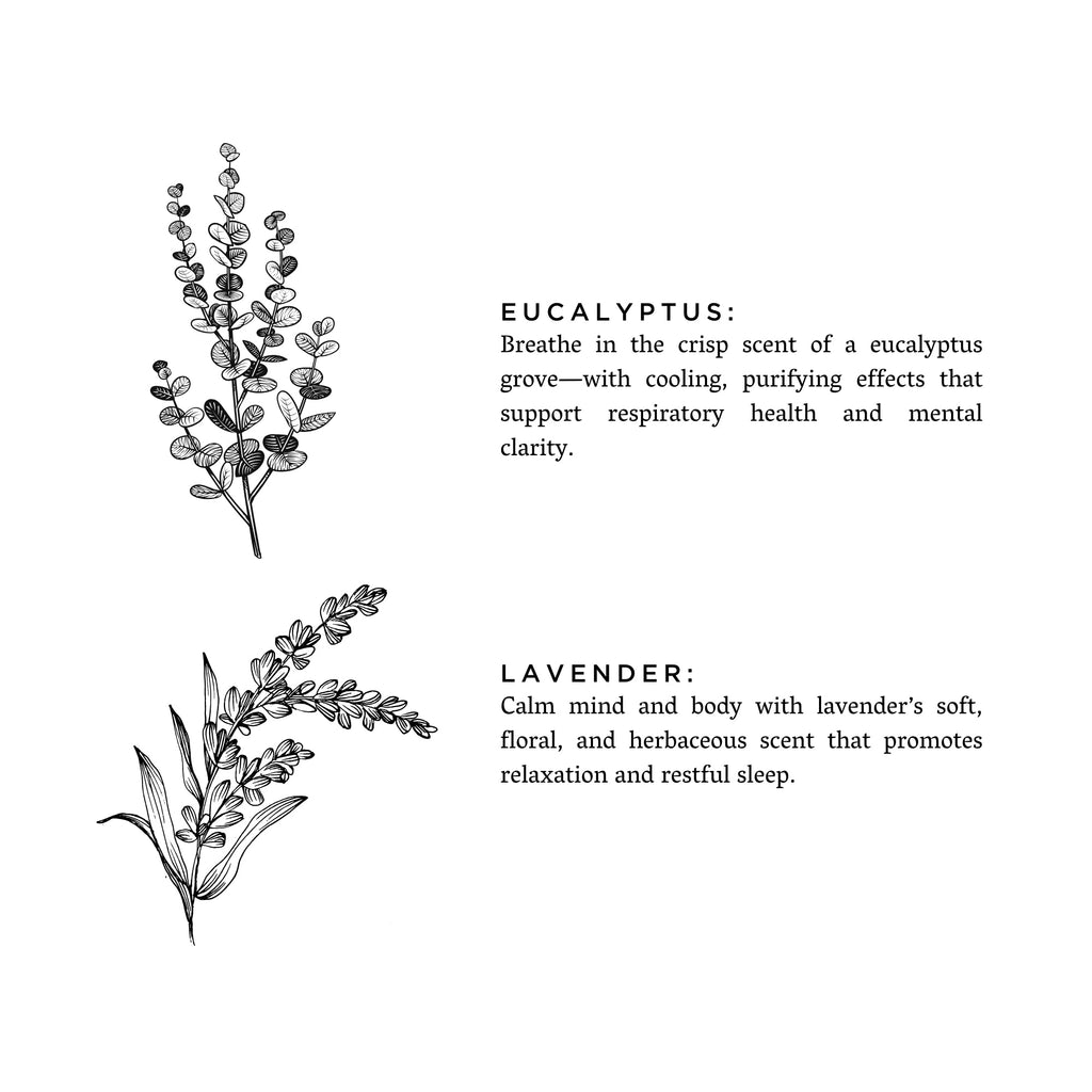 Eucalyptus + Lavender Soy Candle – Calming Spa Scent Candle