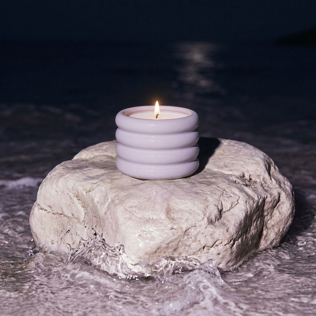 Ceramic Soy Wax Candle – Vegan Candle in Reusable Ceramic Vessel