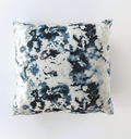 Grey Marble Linen Throw Pillow, 20x20