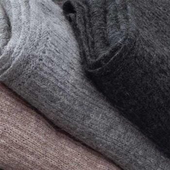 Aurora Knit Alpaca Throw Blanket