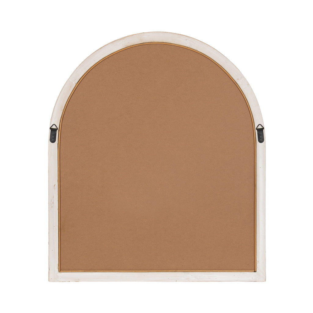 Rahfy Rattan Arch Wall Mirror – Boho Arched Mirror in 3 Finishes