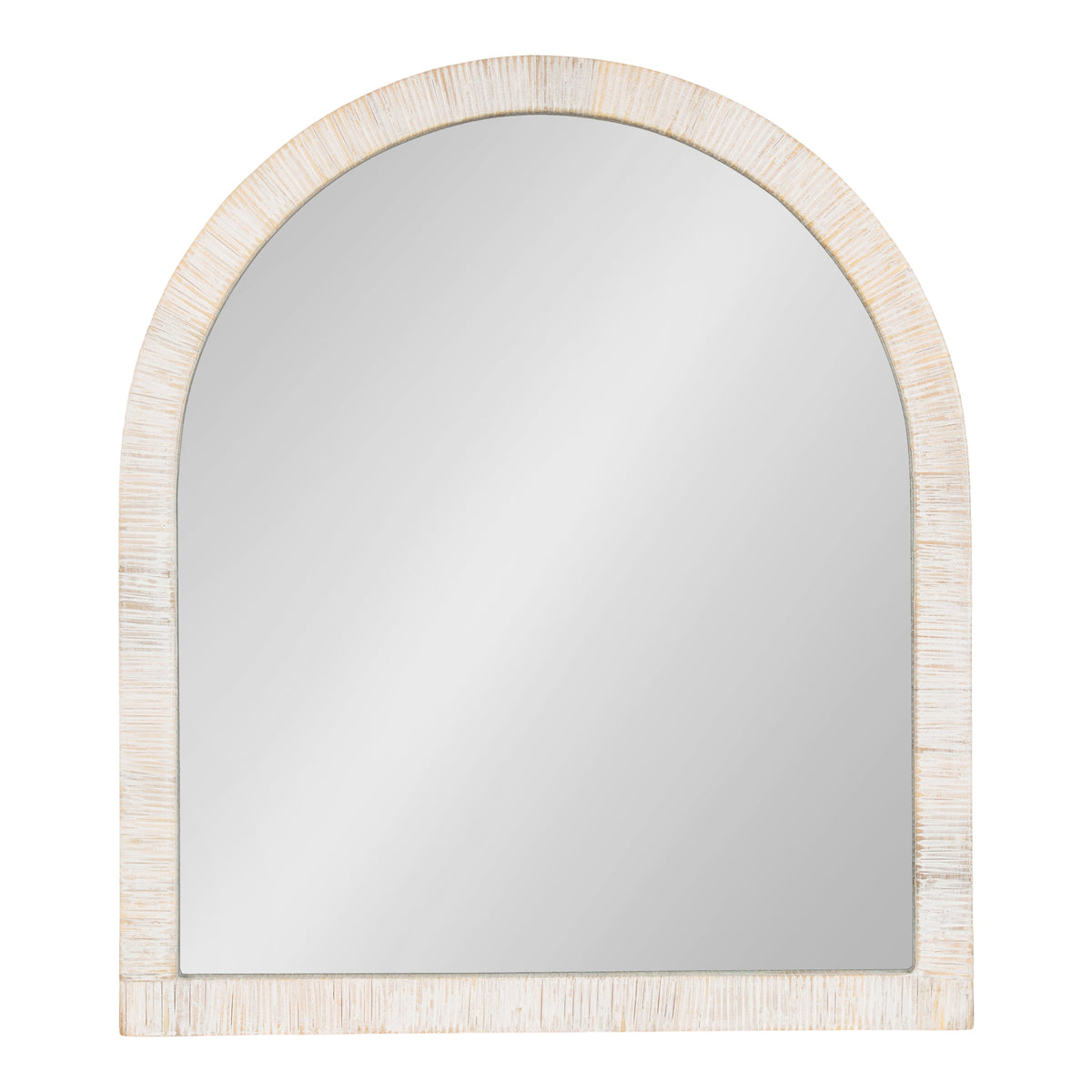 Rahfy Rattan Arch Wall Mirror – Boho Arched Mirror in 3 Finishes