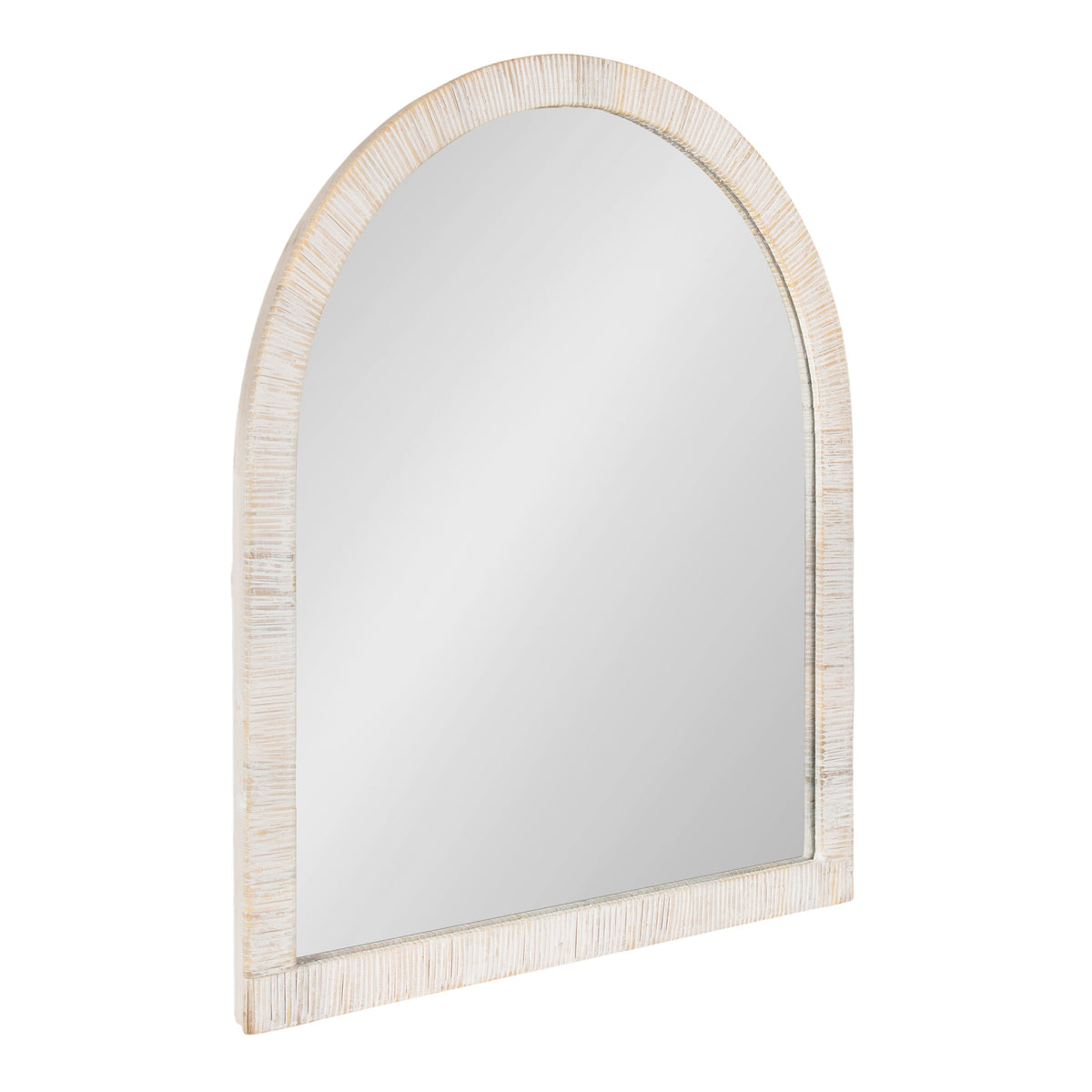 Rahfy Rattan Arch Wall Mirror – Boho Arched Mirror in 3 Finishes